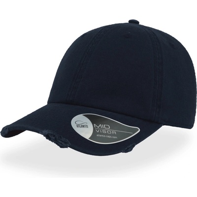Atlantis Headwear KDad Hat Destroyed 6 panelová COT-33014967099 Šedá tmavá