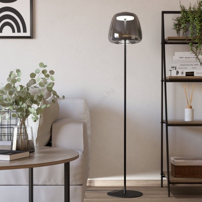 EGLO 901196 - LED RGBW димируема подова лампа ALFERO-Z LED/15, 5W/230V опушена (EG901196)