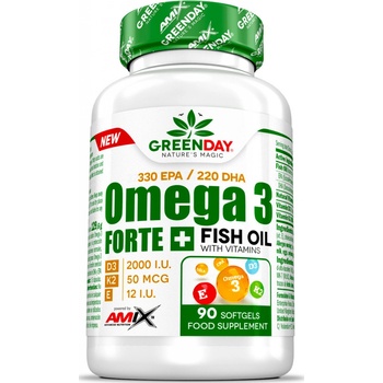 Greenday Omega 3 FORTE+ 90 kapslí