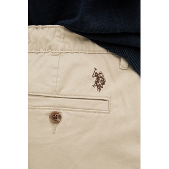 U. S. Polo Assn U. S. Polo Assn. къс панталон мъжки от памук USPA COMFORT WAIST CLASSIC CHINO (MUP4696)