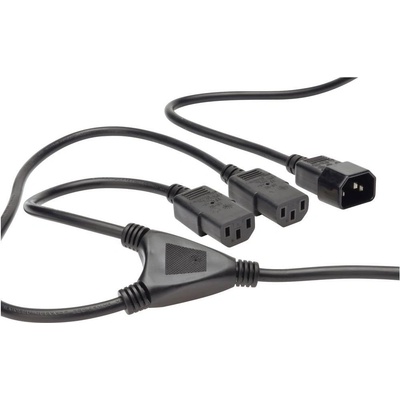 Digitus 1.70 m čierna AK-440400-017-S