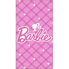 Aptex uterák Barbie 70 x 140 cm vzorovaná