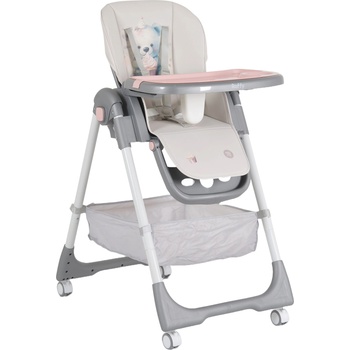 Moni Столче за хранене Moni - Raffy, розово (111011)