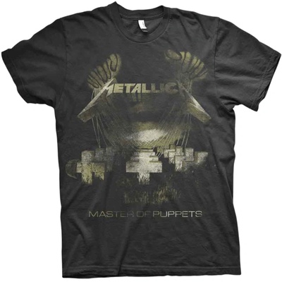 Metallica Риза Master of Puppets Distressed Unisex Black 2XL (METTS06MB05)