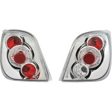 KITT Taillights suitable for Ford Fiesta 3 Mk3 1989-1995 Chrom