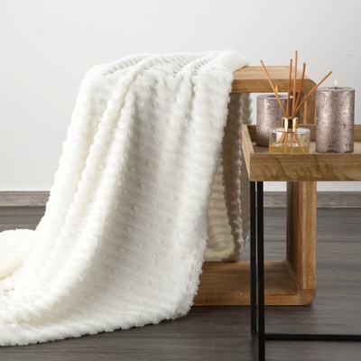 Takoy DESIGN 91 deka LISA s embosovaným vzorem pruhů-HF-452792 | 130 x 170 cm