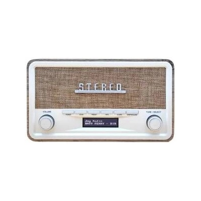 Denver Electronics Radio retro DAB+/FM Denver DAB-18 light wood