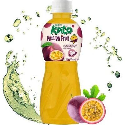 Kato Passion Fruit Juice With Nata de Coco 320 ml
