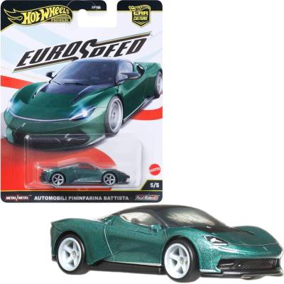 Mattel Hot Wheels Premium Car Culture Euro Speed Automobili Pininfarina Battista