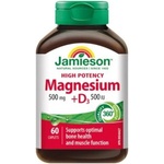 Jamieson Магнезий 500mg с витамин D3 500 IU 60 таблетки (IP1408)