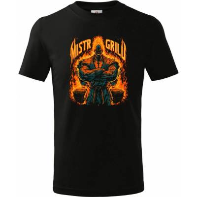 Dětské tričko Mistr grilu Basic