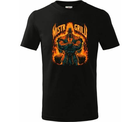 Dětské tričko Mistr grilu Basic