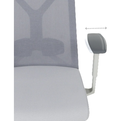 Bittel Ергономичен стол saron - сив (3520623)