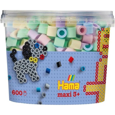 HAMA Mix korálky v tubě 600 ks MAXI