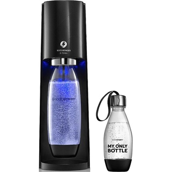 SodaStream E-terra black + lahev MOB