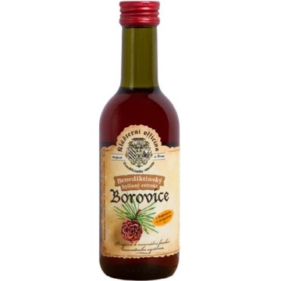Kláštorná officína Bylinkový sirup borovica 250 ml