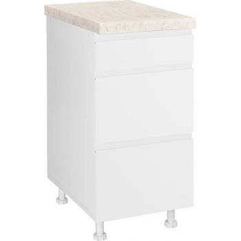 Image 1 of Matis Кухненски шкаф долен Aura D40 3F B бял