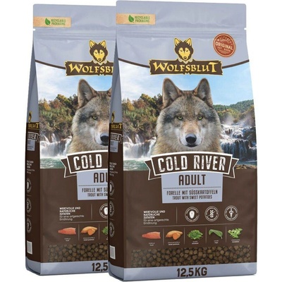 Wolfsblut Cold River Adult 2 x 12,5 kg