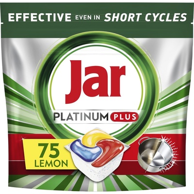 Jar Platinum + kapsle Lemon 75 ks