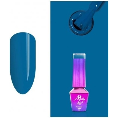 Molly Lac gél lak Tea Elixir 137 Modrá 5 ml