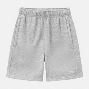 Slazenger Поларени къси панталони Slazenger Kids' Fleece Jogger Shorts - Grey Marl