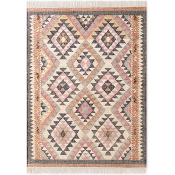 Elle Decoration Сив ръчно изработен ютен килим 120x170 cm Roya Parsa - Elle Decoration (106260-120x170)