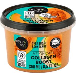 Organic Shop Скраб за тяло Collagen Boost, 250 ml - ozone