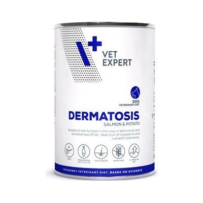 VetExpert Veterinary Diet 4T Dermatosis Dog Salmon & Potato 400 g