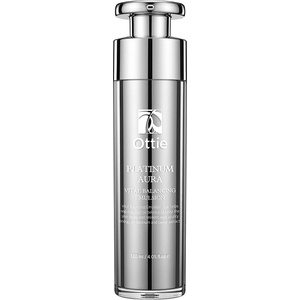 Ottie Platinum Aura Vital Подмладяваща емулсия за лице с черен хайвер и платина, 120 ml