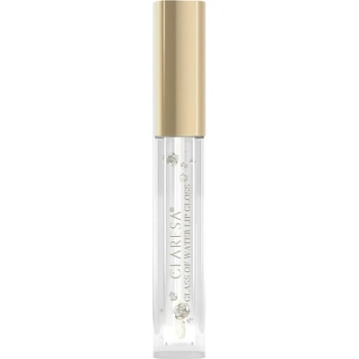 Claresa Glass Of Water Lip Gloss Lesk na pery s efektom glazúry Crystal Water 01 2 g
