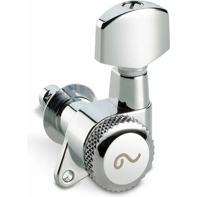 Schaller M6 135 Right Locking 19, 5 Chrome Тунинг част за китара (10020271.01.52)