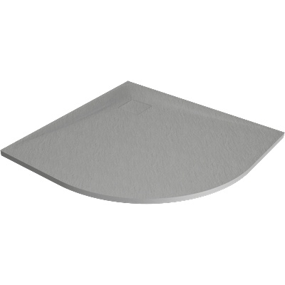 Mexen Bert полукръгъл поддушов парапет SMC 80 x 80 cm, сив - 4KR618080 (4KR618080)