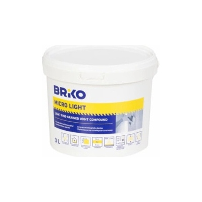 Briko Tmel Micro Light 3 l bílá
