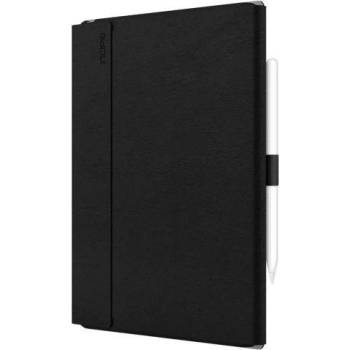 Incipio Faraday Case - стилен кожен калъф и поставка за iPad Pro 12.9 (2018) (черен)