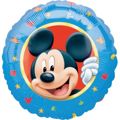 Amscan Foliový balonek pastel Mickey Mouse 43 cm