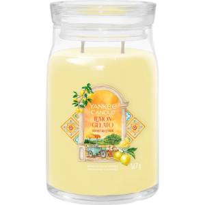 Yankee Candle Свещ YANKEE с лимонов джелато Signature голяма
