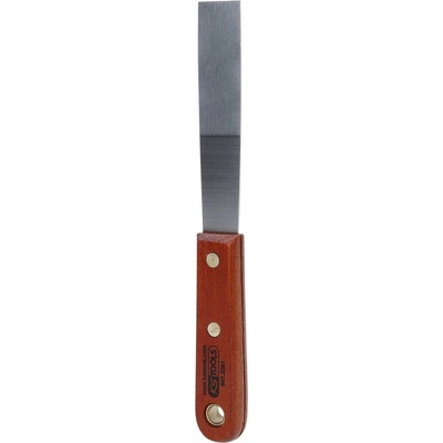 Nerezová špachtľa, 25 mm, s drevenou rukoväťou KS Tools 907.2261