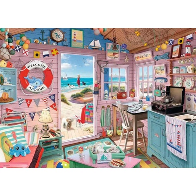 Ravensburger Steve Read Chata na Pláži 1000 dielov
