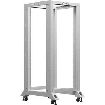 Lanberg Комуникационен шкаф Lanberg open rack 19" 27U 600x800, grey (OR01-6827-S)