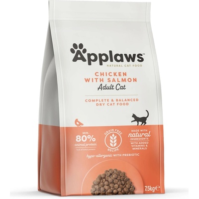 Applaws cat Adult kura &amp; losos 7,5 kg