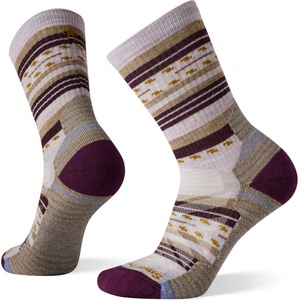 Smartwool Дамски туристически чорапи Smartwool Women's Hike Light Cushion Margarita Crew Socks Walking socks - Purple Eclipse - размер 38-41 (EU) (201-6960-0312)