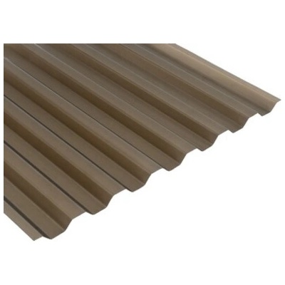 Lanit Plast Trapézový polykarbonát Marlon CSE FR TR 76/16 0,8 mm 1,06 x 4 m bronz 1 ks