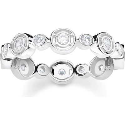Thomas Sabo Ladies Ring TR2256-051-14-54 circles size 54
