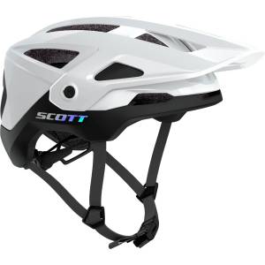 SCOTT Каска за планинско колоездене Scott Stego Plus Helmet Mips Bike helmet - White Glossy / Black - размер S 51-55 cm (851-1379-0411)