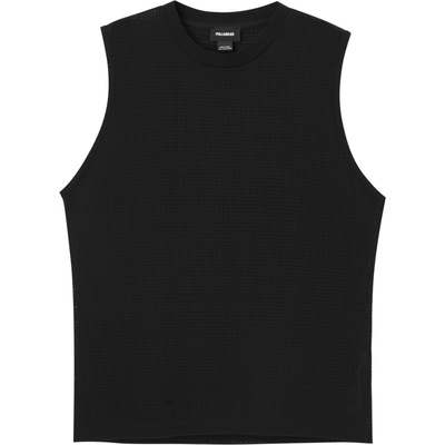 Pull&Bear Тениска черно, размер M-L