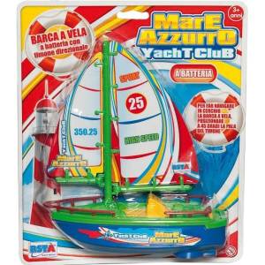 RSTA Детска играчка RS Toys - Платноходка с подвижен рул (9039)