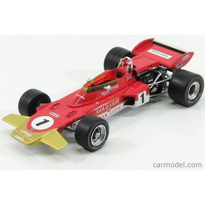 Quartzo Lotus F1 72d Team Lotus N 1 French Gp 1971 E.fittipaldi Červené Zlato 1:43