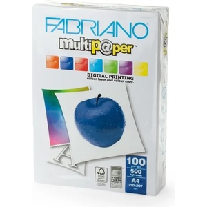 Fabriano Копирна хартия Multipaper, A4, 100 g/m2, гланц, 500 листа (53221297)