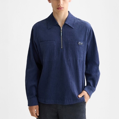 Scotch & Soda Quarter Zip Corduroy košel'a