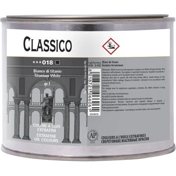 Maimeri Classico Маслена боя Titanium White 500 ml 1 бр (M0334018)